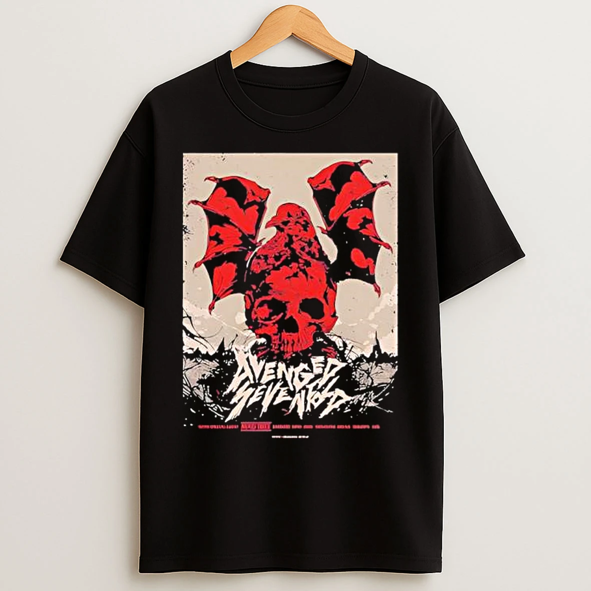 Classic Avenged Sevenfold Bogota Colombia 2026 Venue T Shirts