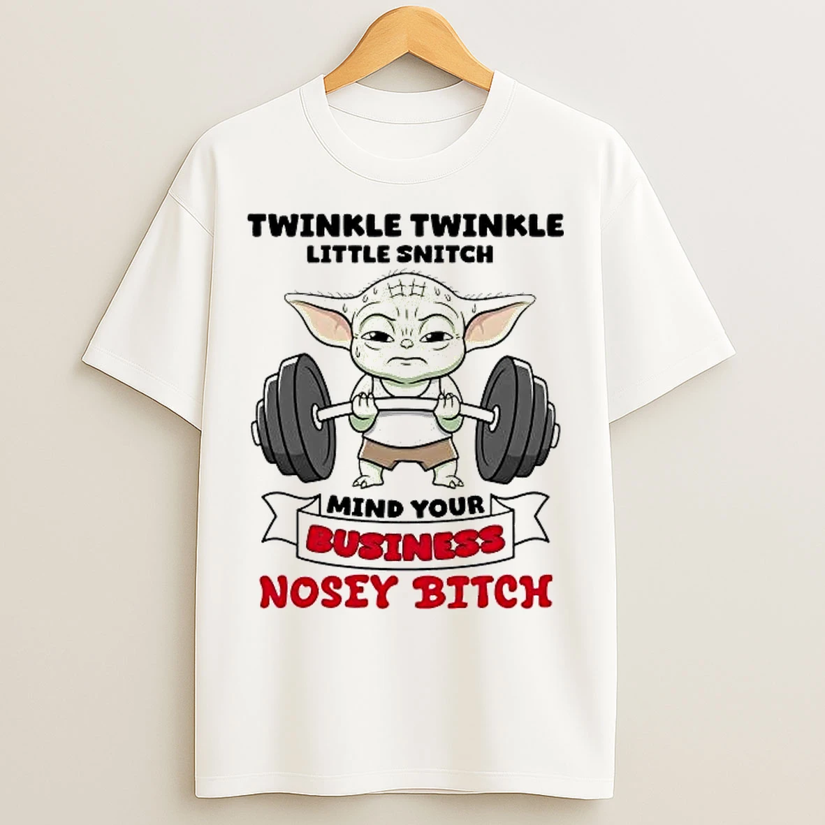Classic Baby Yoda Twinkle Little Snitch Mind Your Business T Shirts