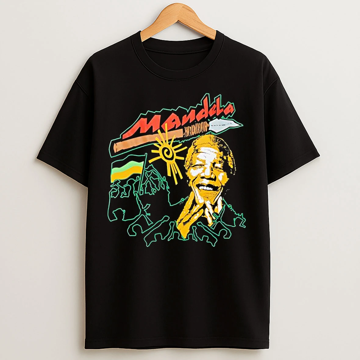 Classic Barriers Nelson Mandela T Shirts