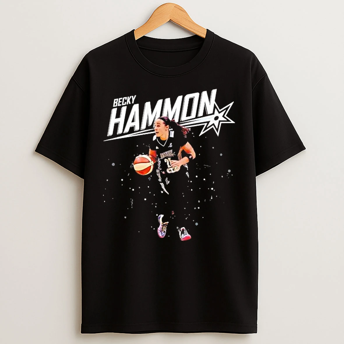 Classic Becky Hammon Post Moves San Antonio Stars T Shirts