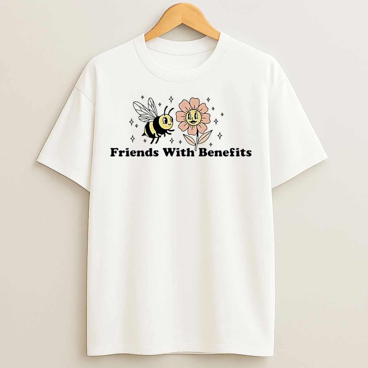 Classic Bee Friends With Benefits T Shirts