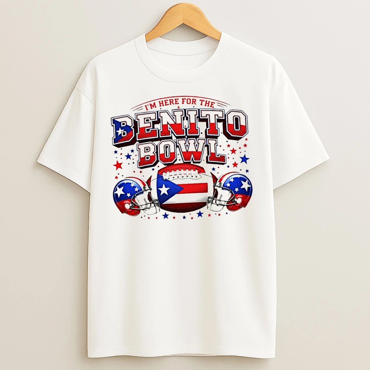 Classic Benito Bowl Bad Bunny Im Here For The Benito Bowl Logo T Shirts