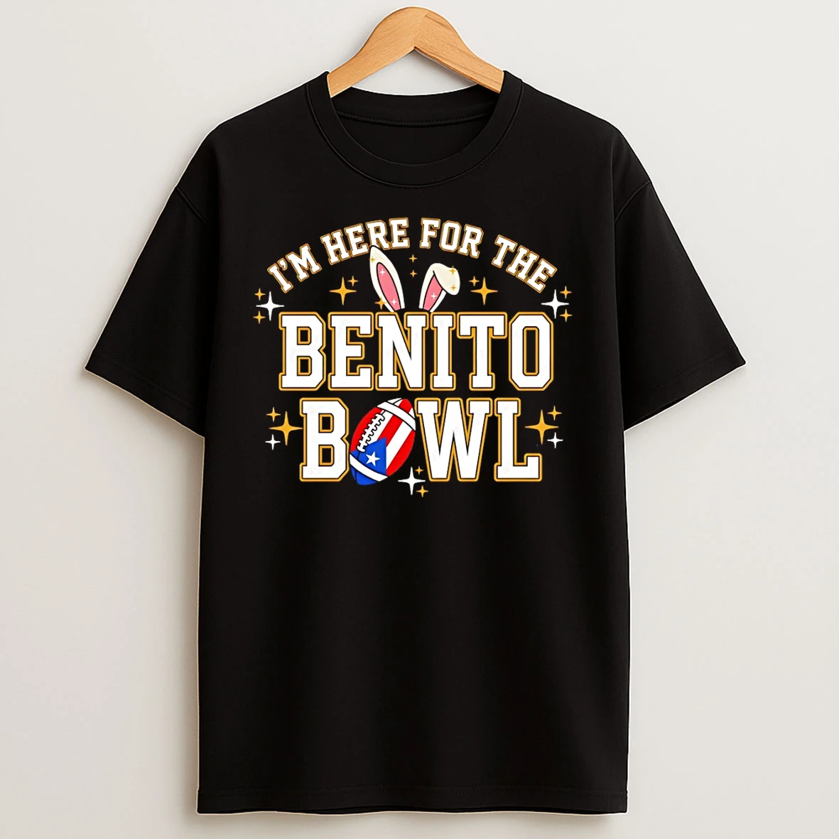 Classic Benito Bowl Im Here For The Super Bowl 2026 T Shirts