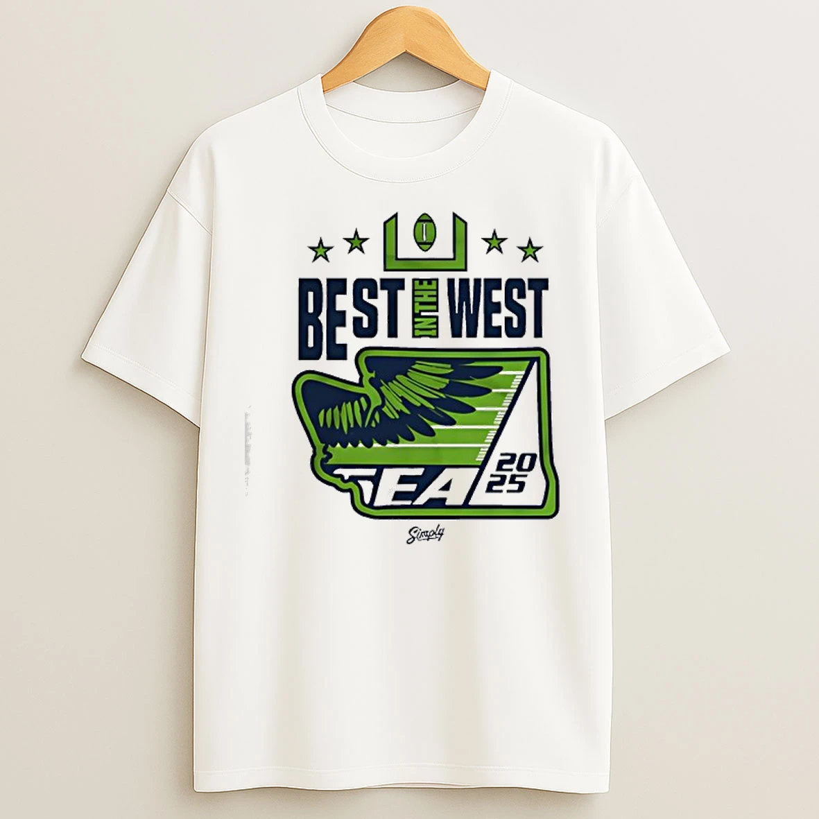 Classic Best In The West 2025 Seattle Football T Shirts