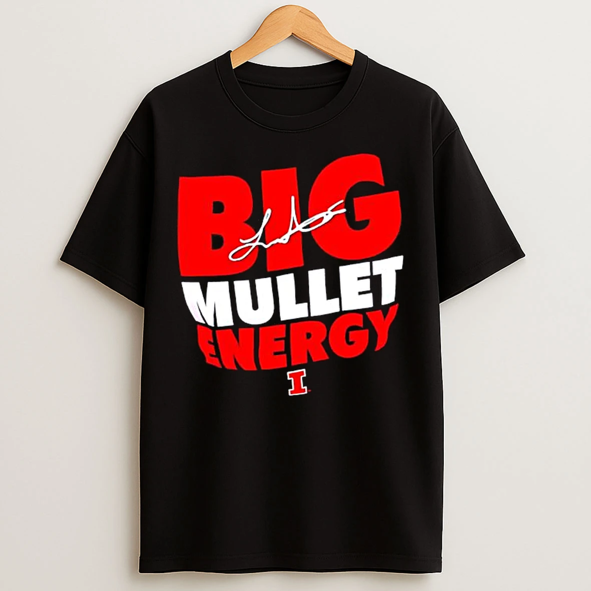 Classic Big Mullet Energy Armchair Illini Illinois Fighting Football T Shirts