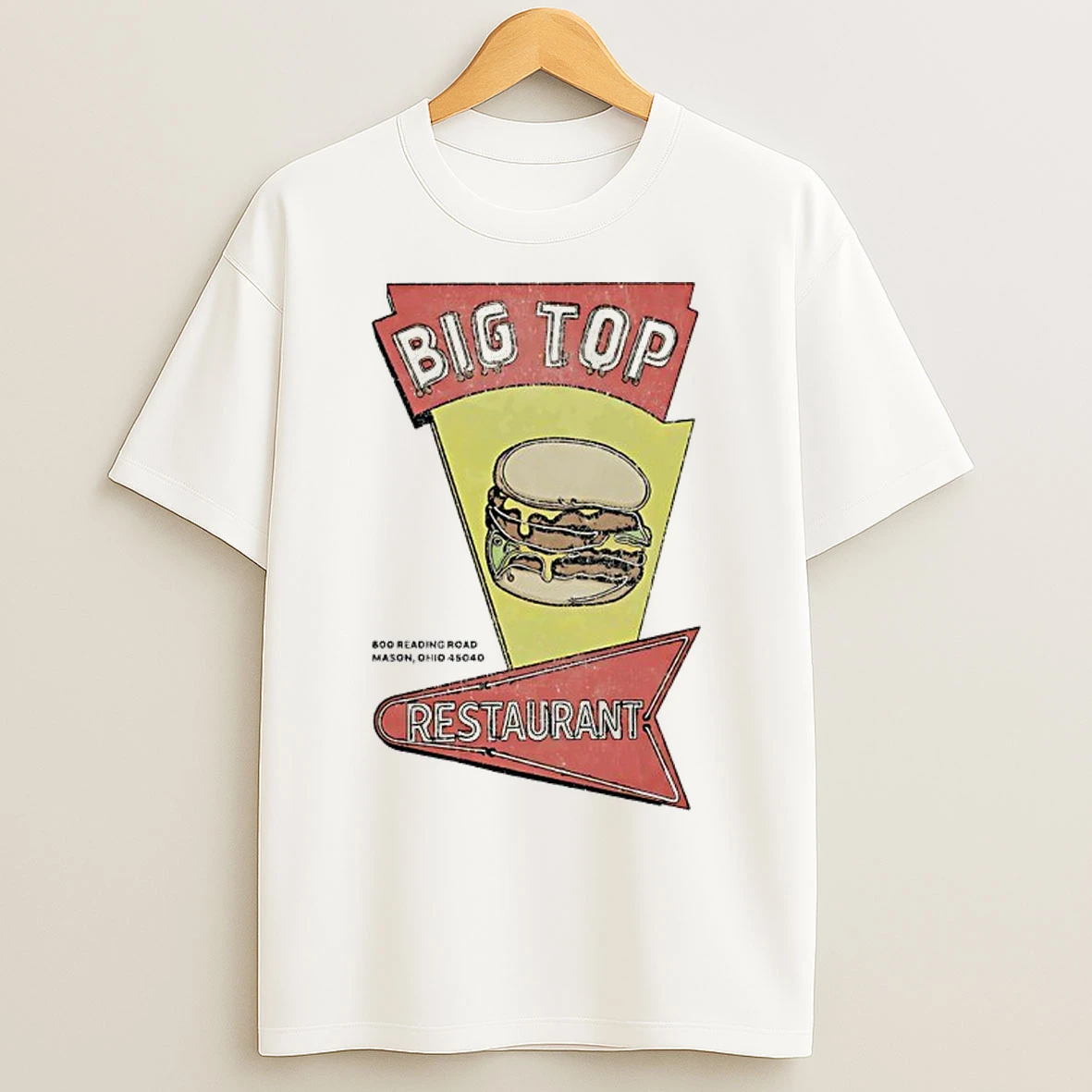Classic Big Top Restaurant Mason Ohio T Shirts