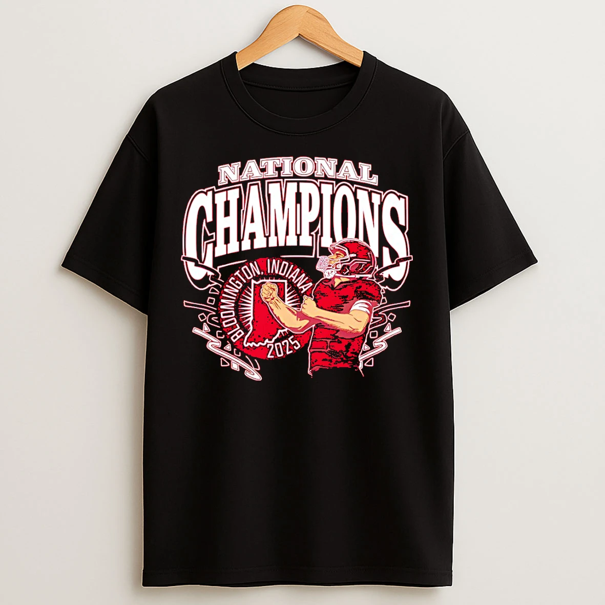 Classic Bloomington Champions Indiana Hoosiers 2025 Cfp National Champions T Shirts