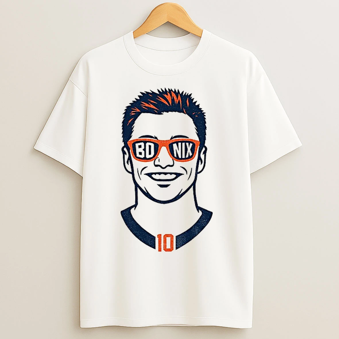 Classic Bo Nix God Bless Denver Broncos Football Nfl 2025 T Shirts