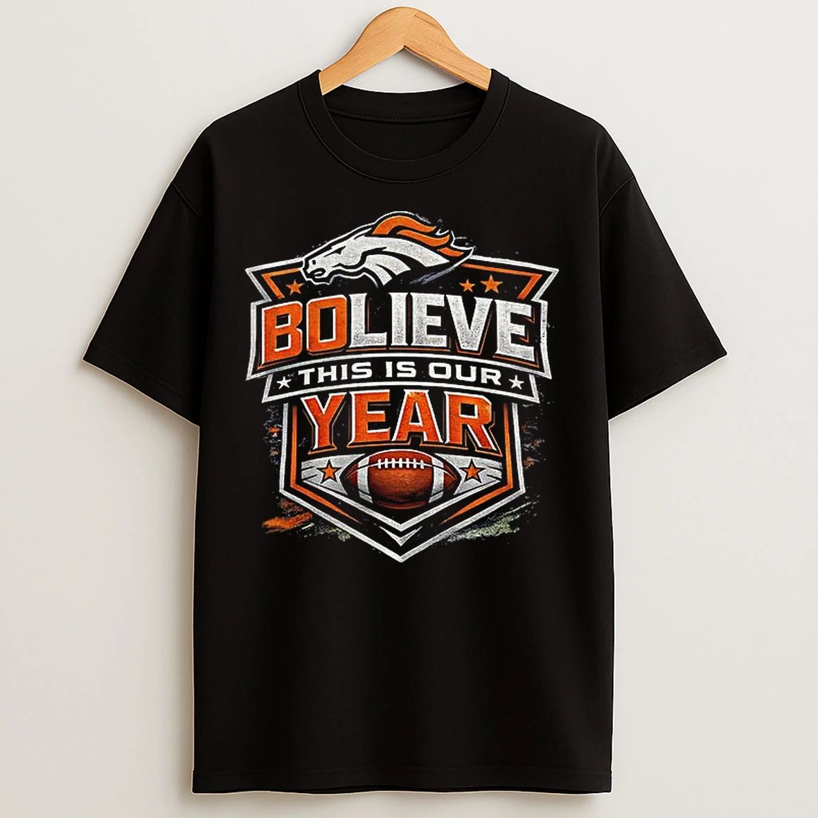 Classic Bolieve This Is Our Year Bo Nix Denver Broncos Football 2026 T Shirts