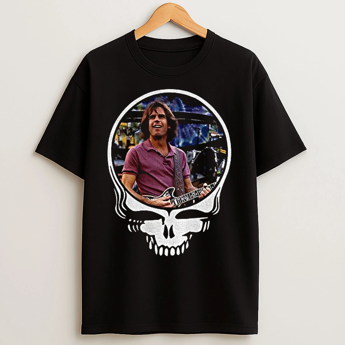 Classic Bob Weir Memorial Brokedown Palace Grateful Dead Skull T Shirts