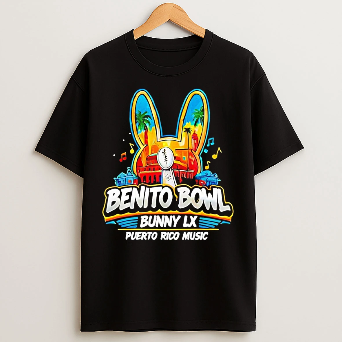 Classic Bowl Bunny Lx Puerto Rico Music Benito Bowl Bad Bunny T Shirts