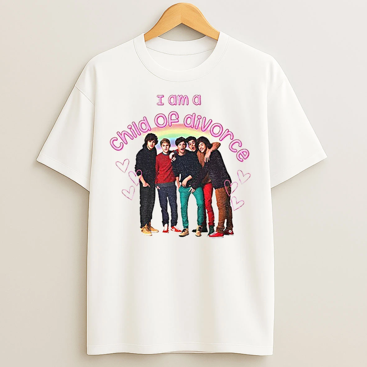 Classic Boyband Break Up I Am A Child Of Divorce T Shirts