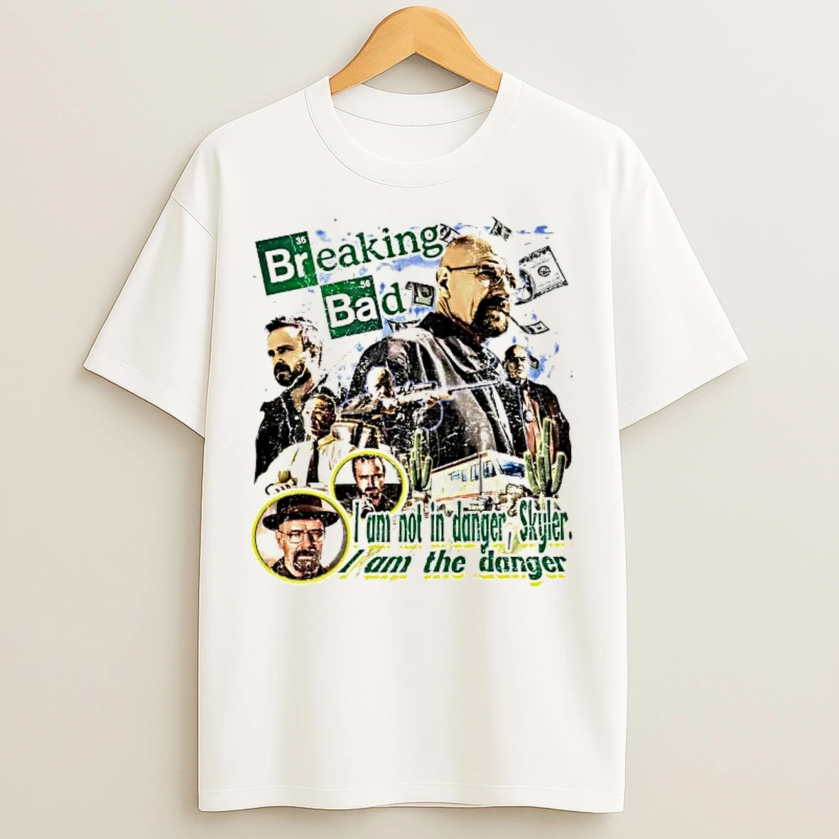 Classic Breaking Bad I Am Not In Danger Skyler T Shirts