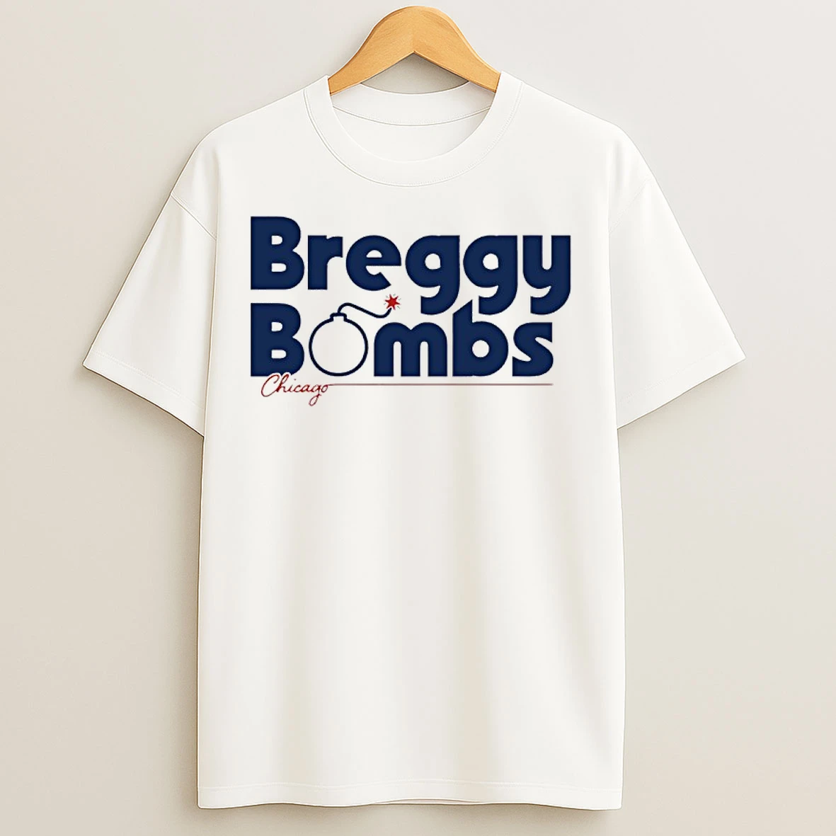 Classic Breggy Bombs Alex Bregman Chicago Cubs Baseball T Shirts