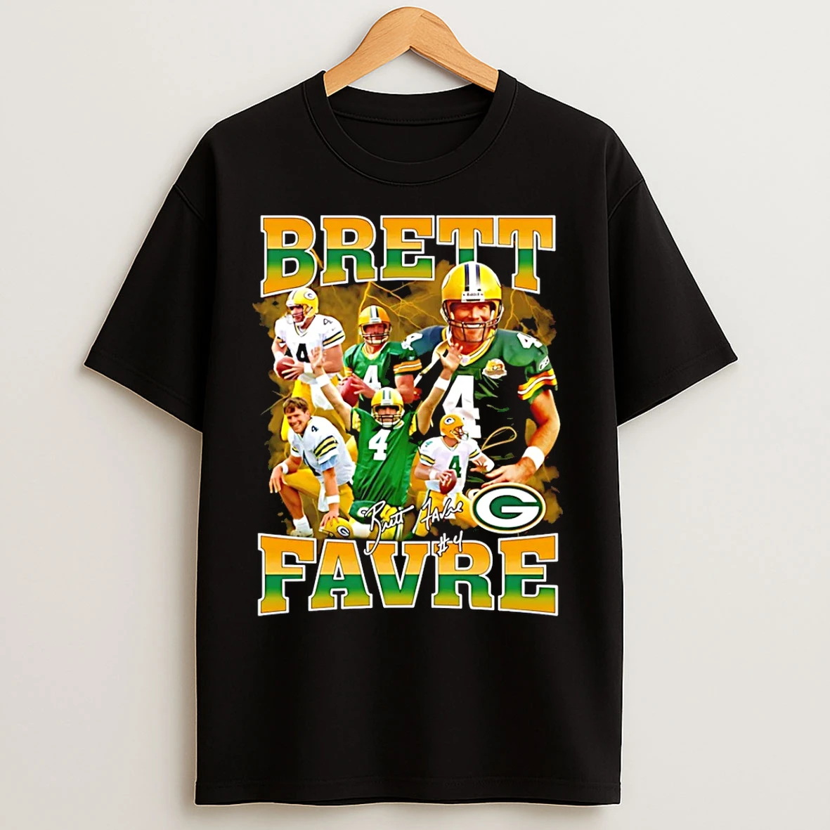 Classic Brett Favre Green Bay Packers Vintage 90s 2026 T Shirts
