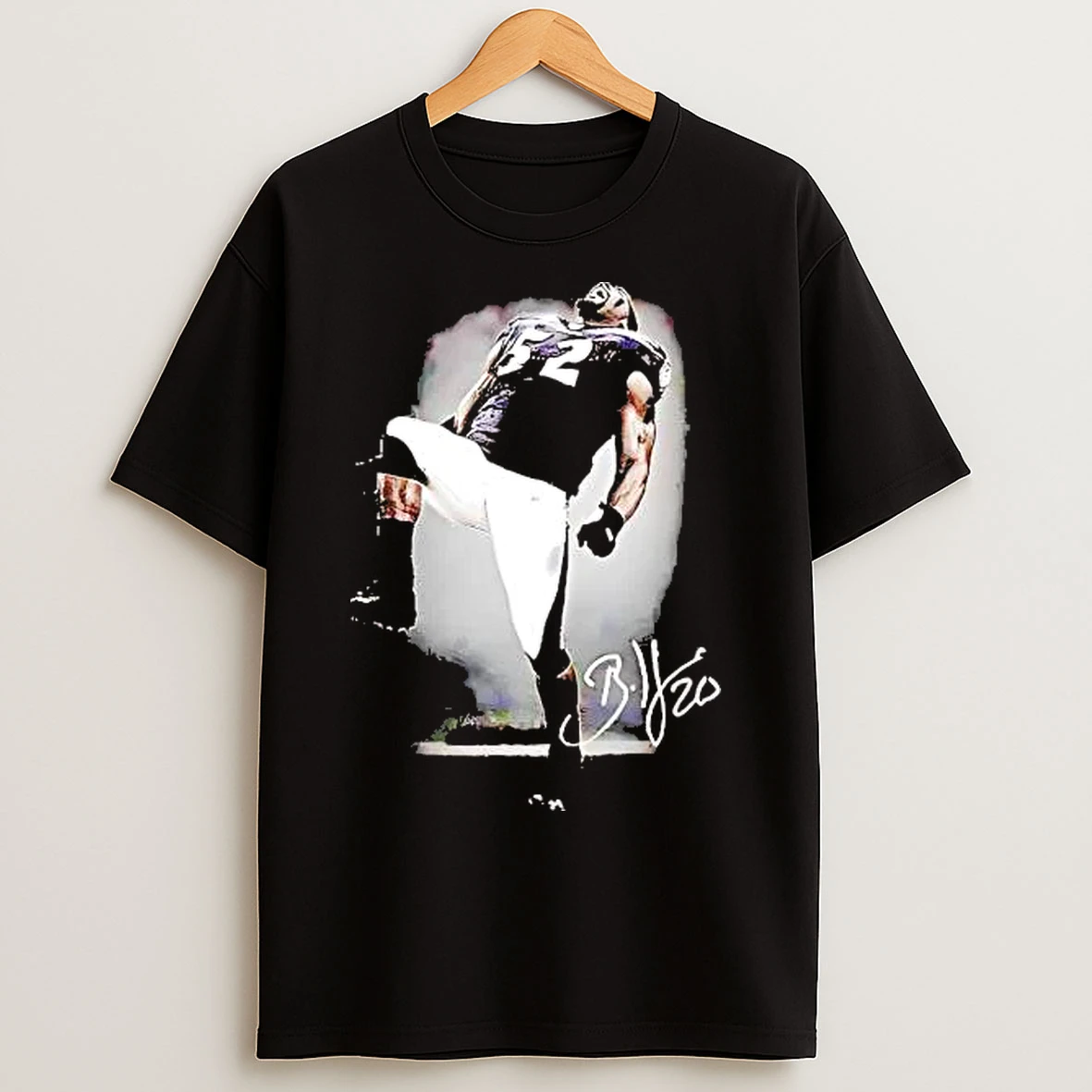 Classic Brian Dawkins Shout Celebration Signature Eagles T Shirts