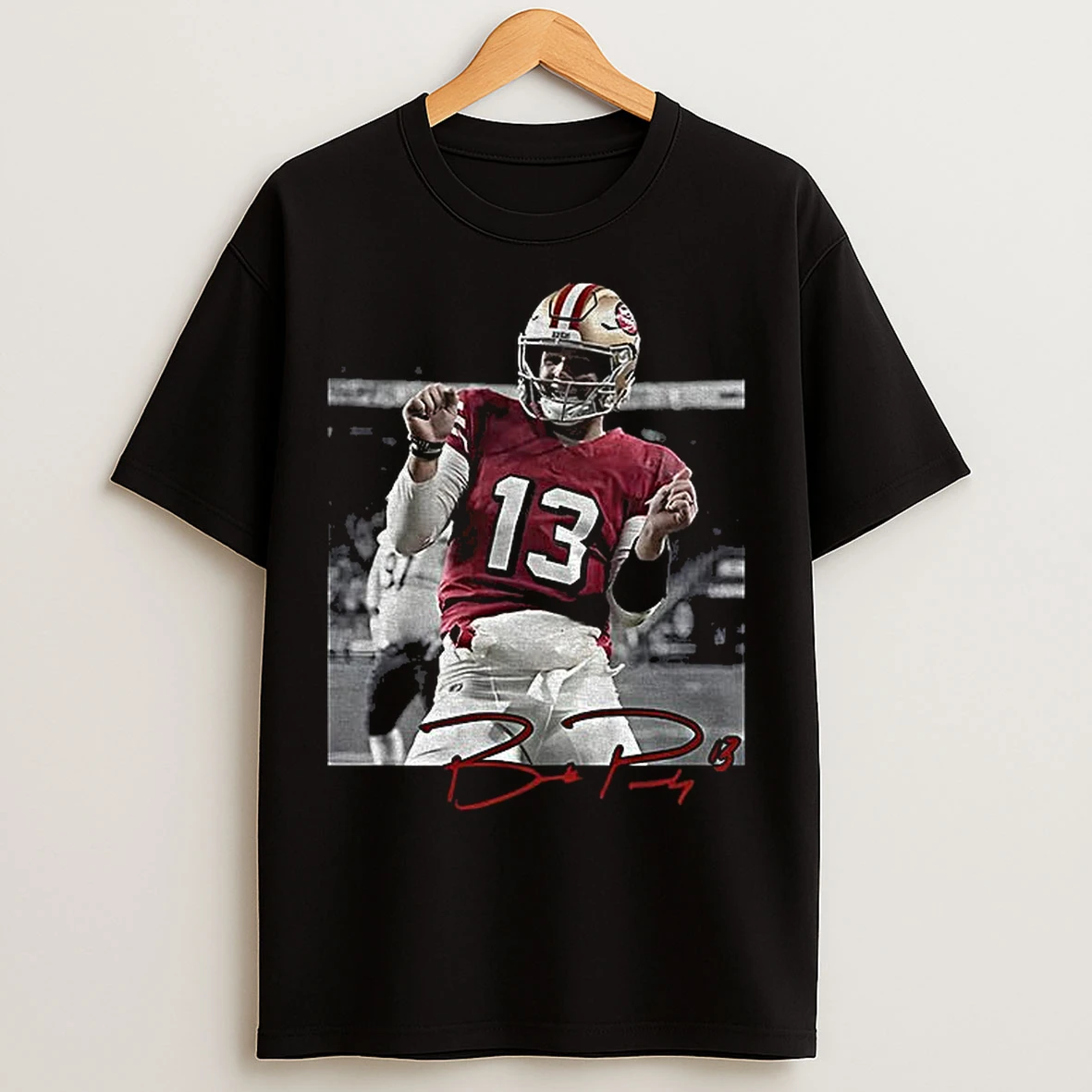 Classic Brock Purdy Dancing Celebration San Francisco 49ers Football Signature T Shirts