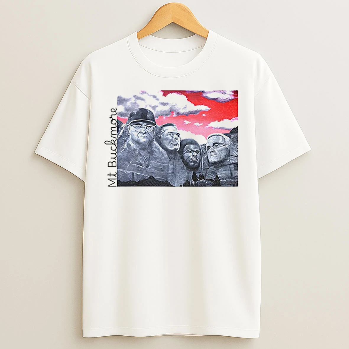 Classic Buckeye Mount Rushmore Mt Buckmore Featuring Ohio State Football T Shirts