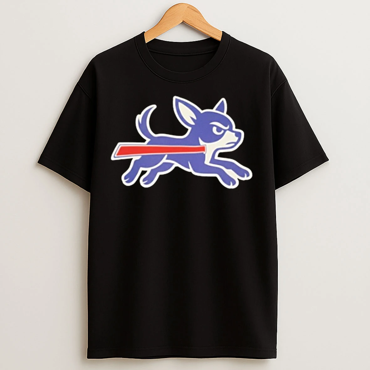 Classic Buffalo Bills Logo Chihuahua Mafia Parody T Shirts