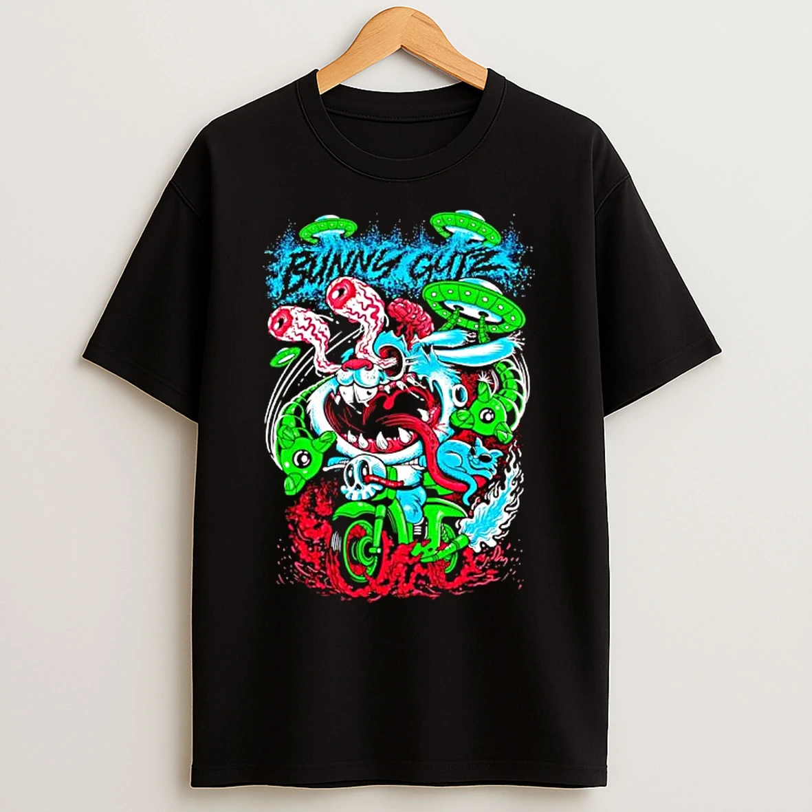 Classic Bunny Gutz X Ride Or Die Graphic T Shirts