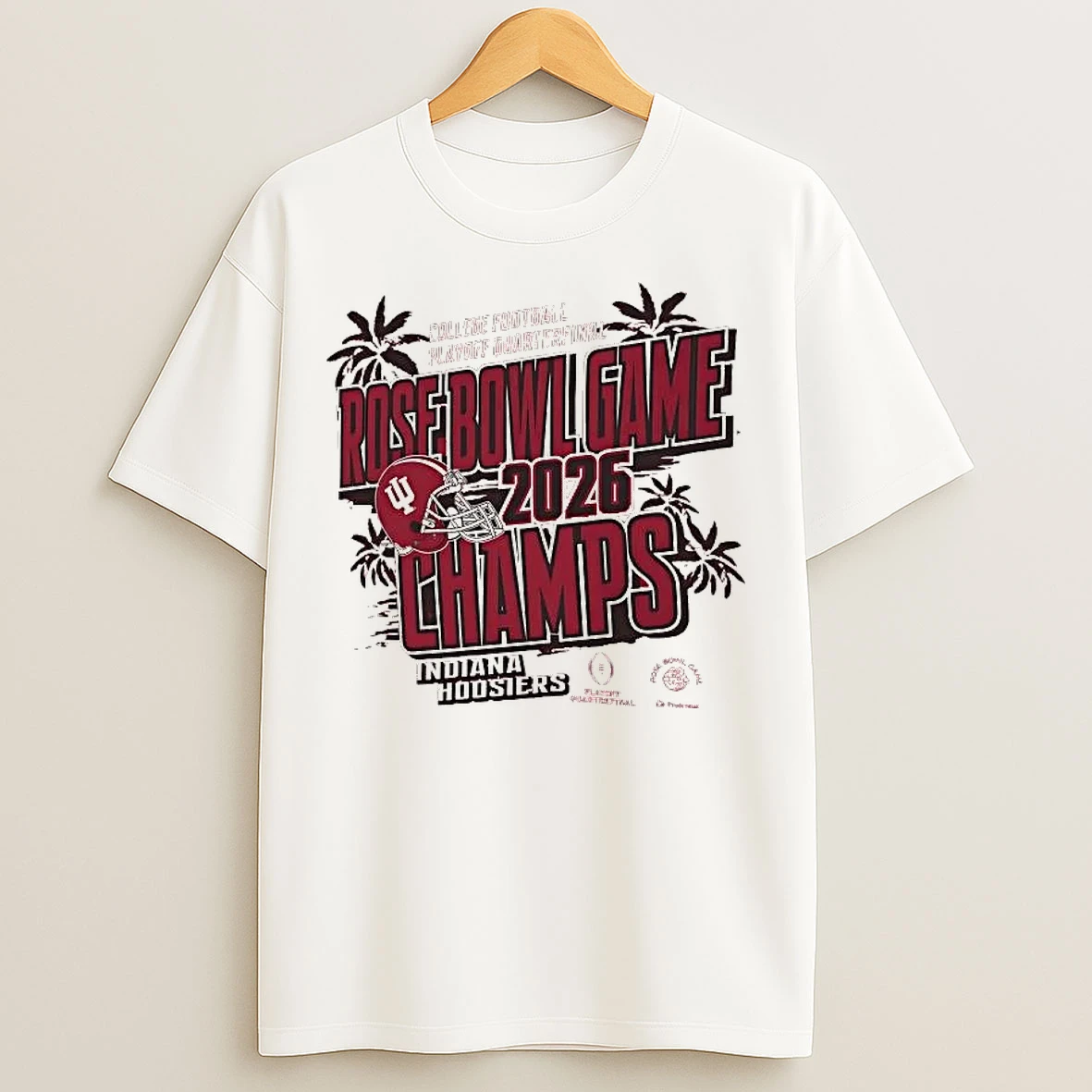 Classic Cfp 2026 Rose Bowl Game Champs Indiana Hoosiers T Shirts