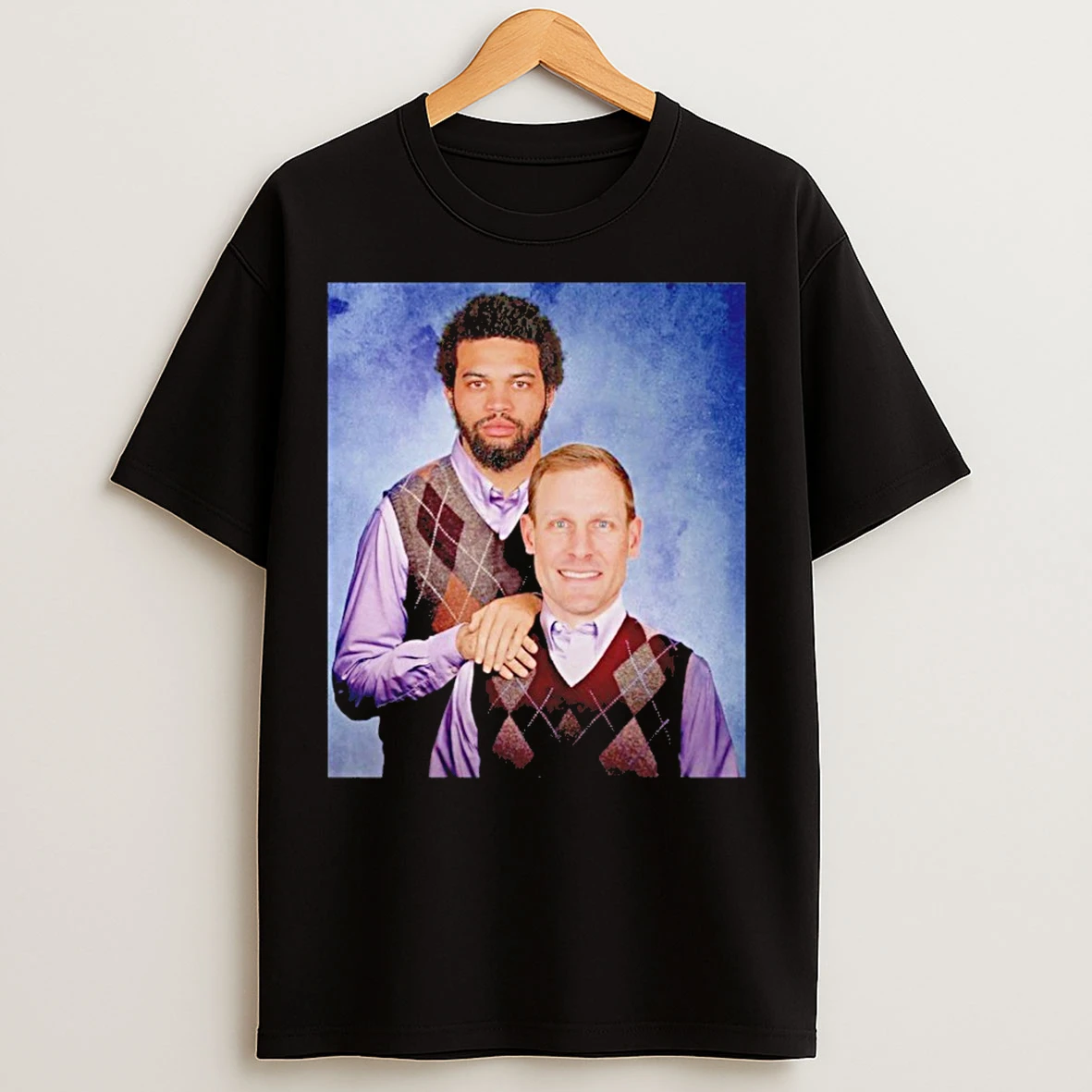 Classic Caleb Williams Ben Johnson Chicago Bears Step Brothers Football Vintage T Shirts