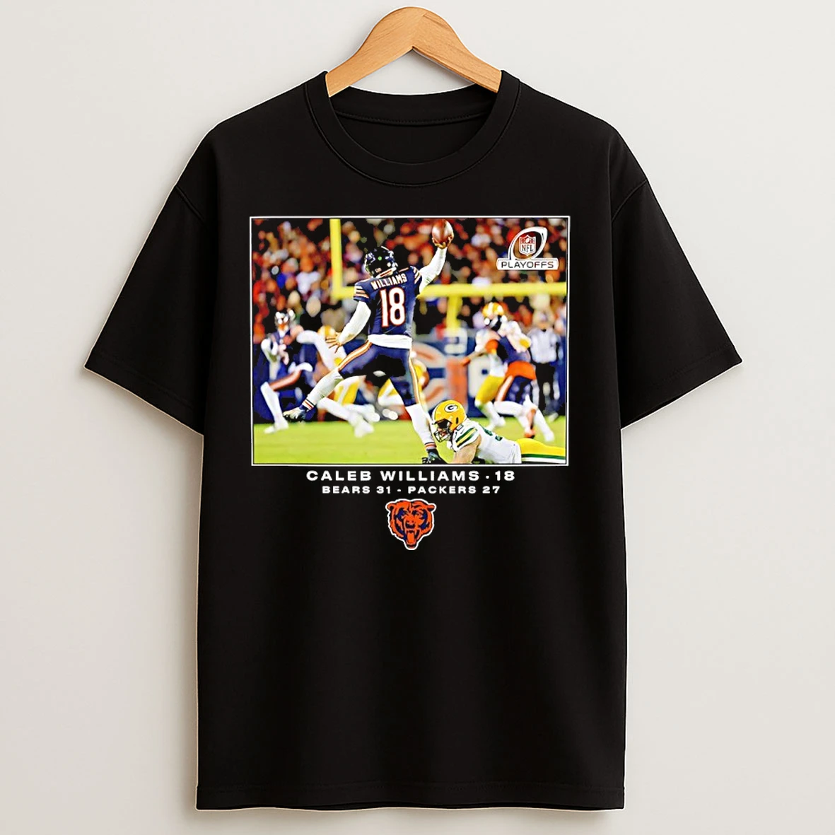 Classic Caleb Williams Chicago Bears Football 2026 Nfl Player Moment T Shirts