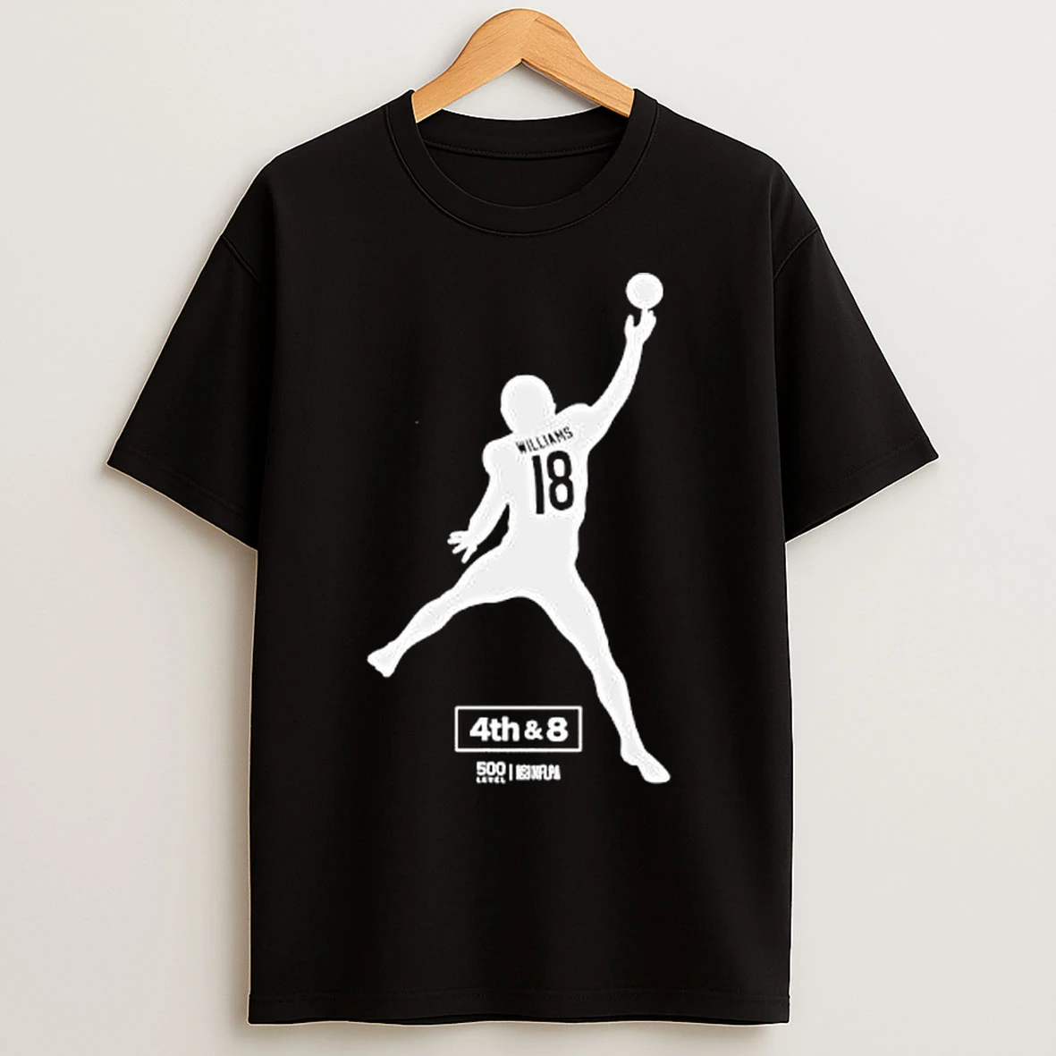 Classic Caleb Williams Chicago Silhouette T Shirts