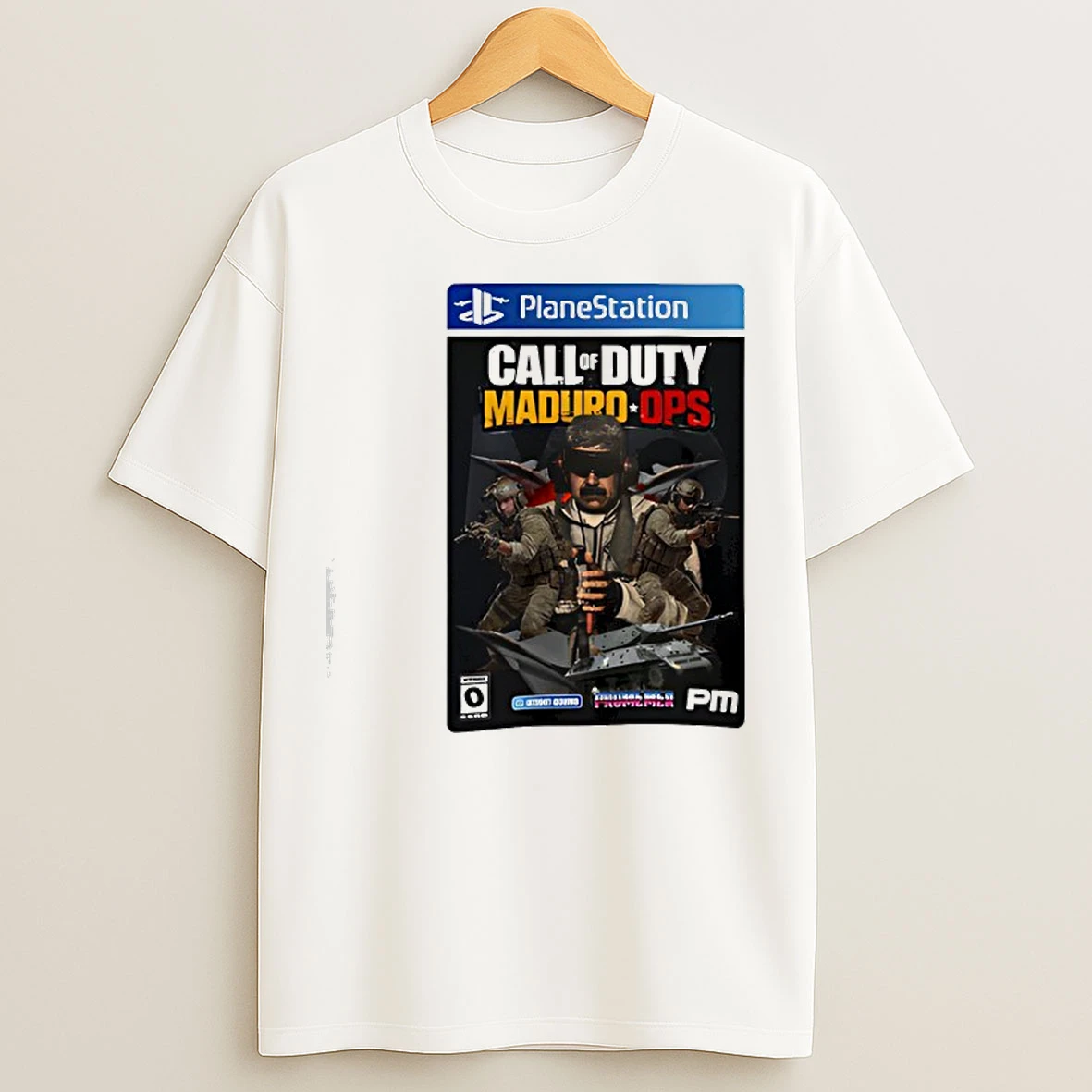 Classic Call Of Duty Maduro Ops Planestation T Shirts