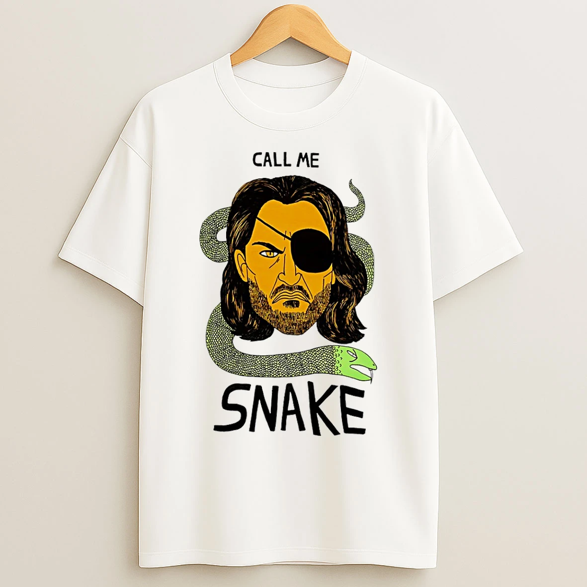 Classic Call Me Snake Pirate T Shirts
