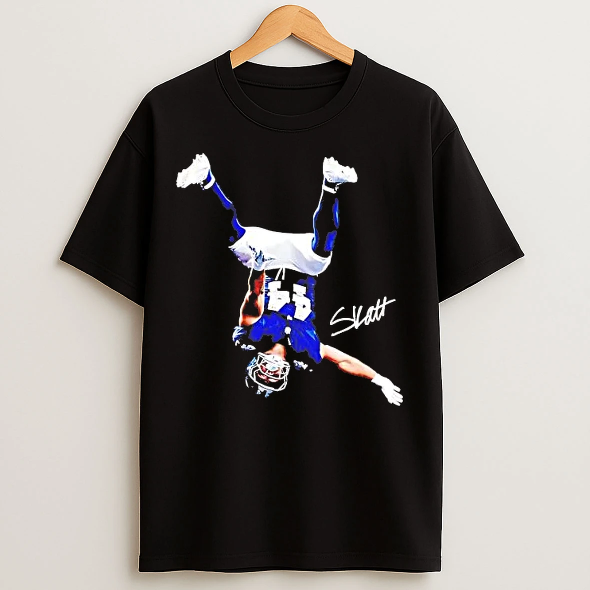 Classic Cam Skattebo Flipped Celebration Signature T Shirts