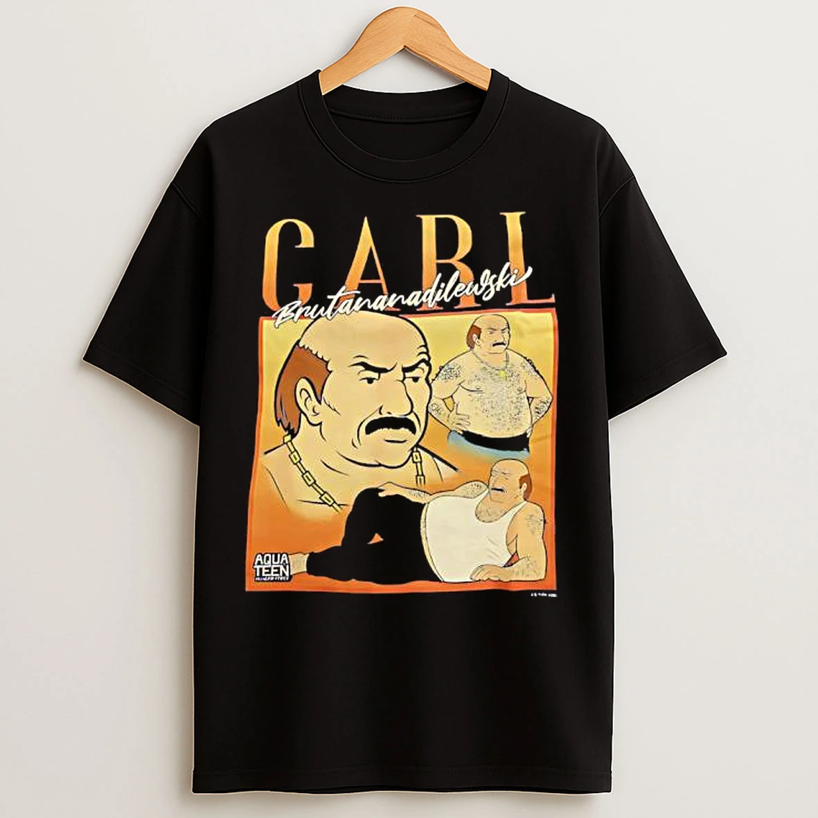 Classic Carl Brutananadilewski Show Aqua Teen Hunger Force Graphic T Shirts