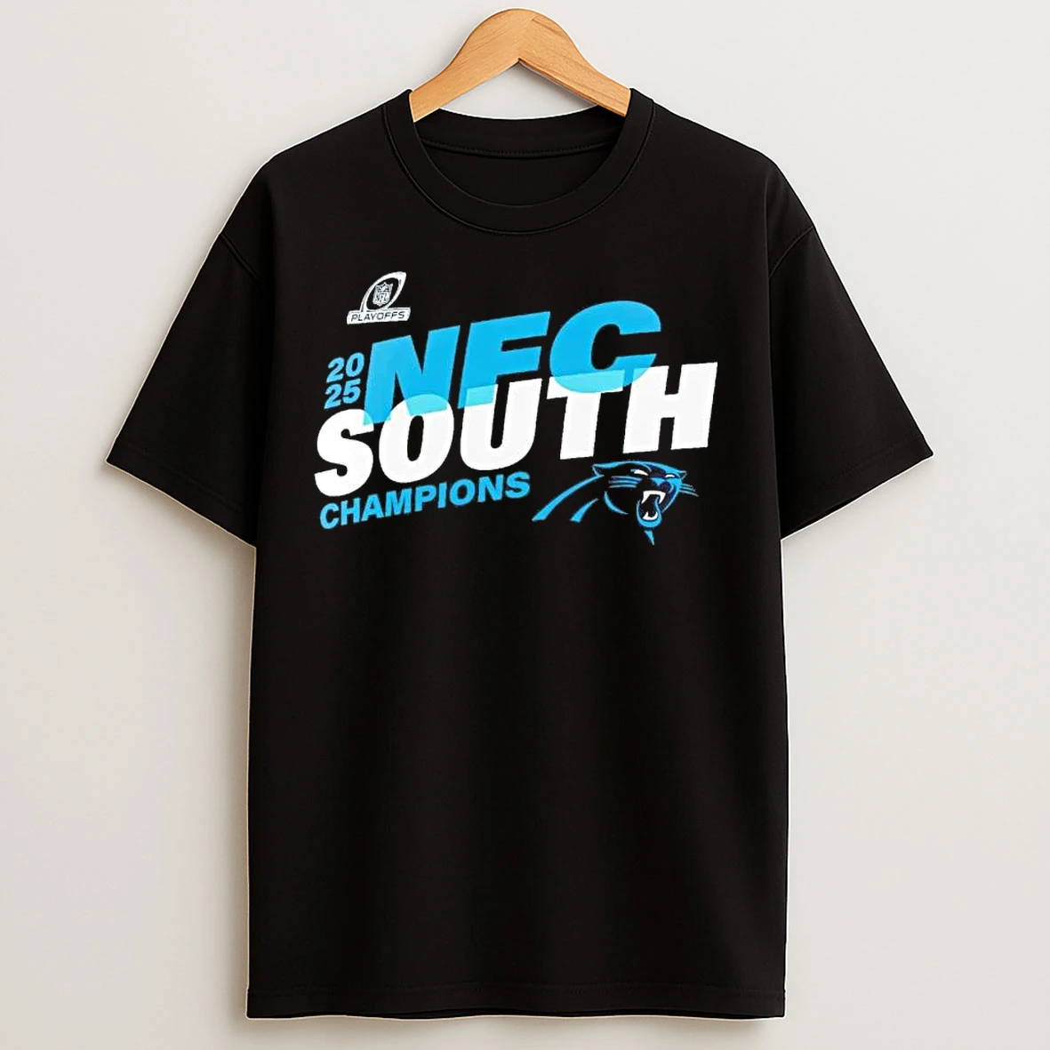 Classic Carolina Panthers 2025 Nfc South Division Champions T Shirts