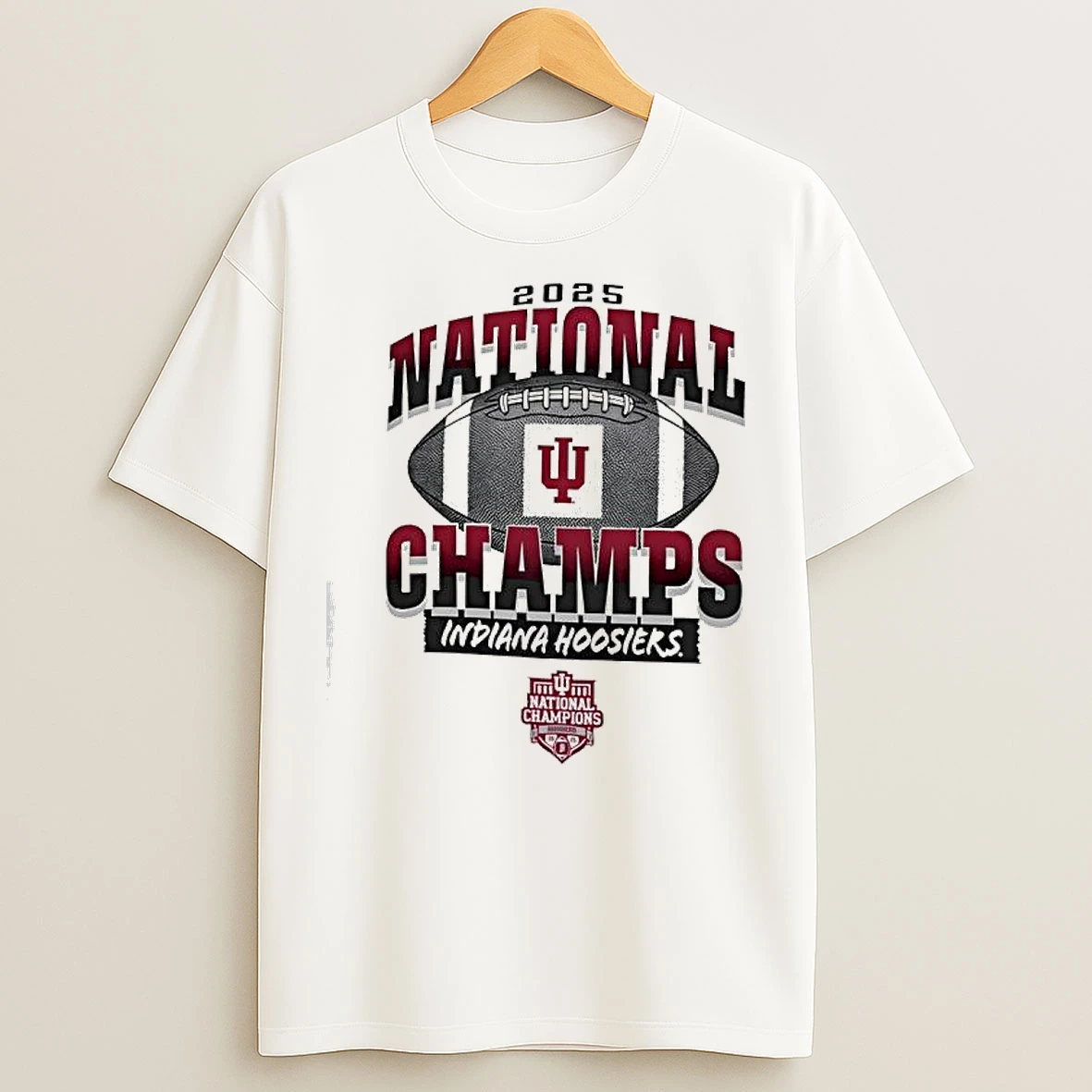 Classic Champion Indiana Hoosiers 2025 Cfp National Champions T Shirts