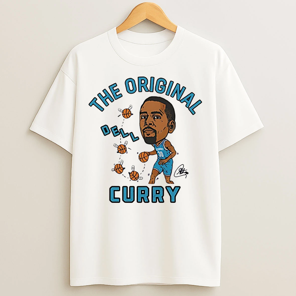 Classic Charles Lee The Curry Caricature T Shirts