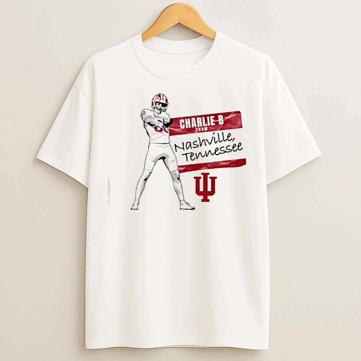 Classic Charlie Becker From Nashville Tennessee Indiana Hoosiers T Shirts