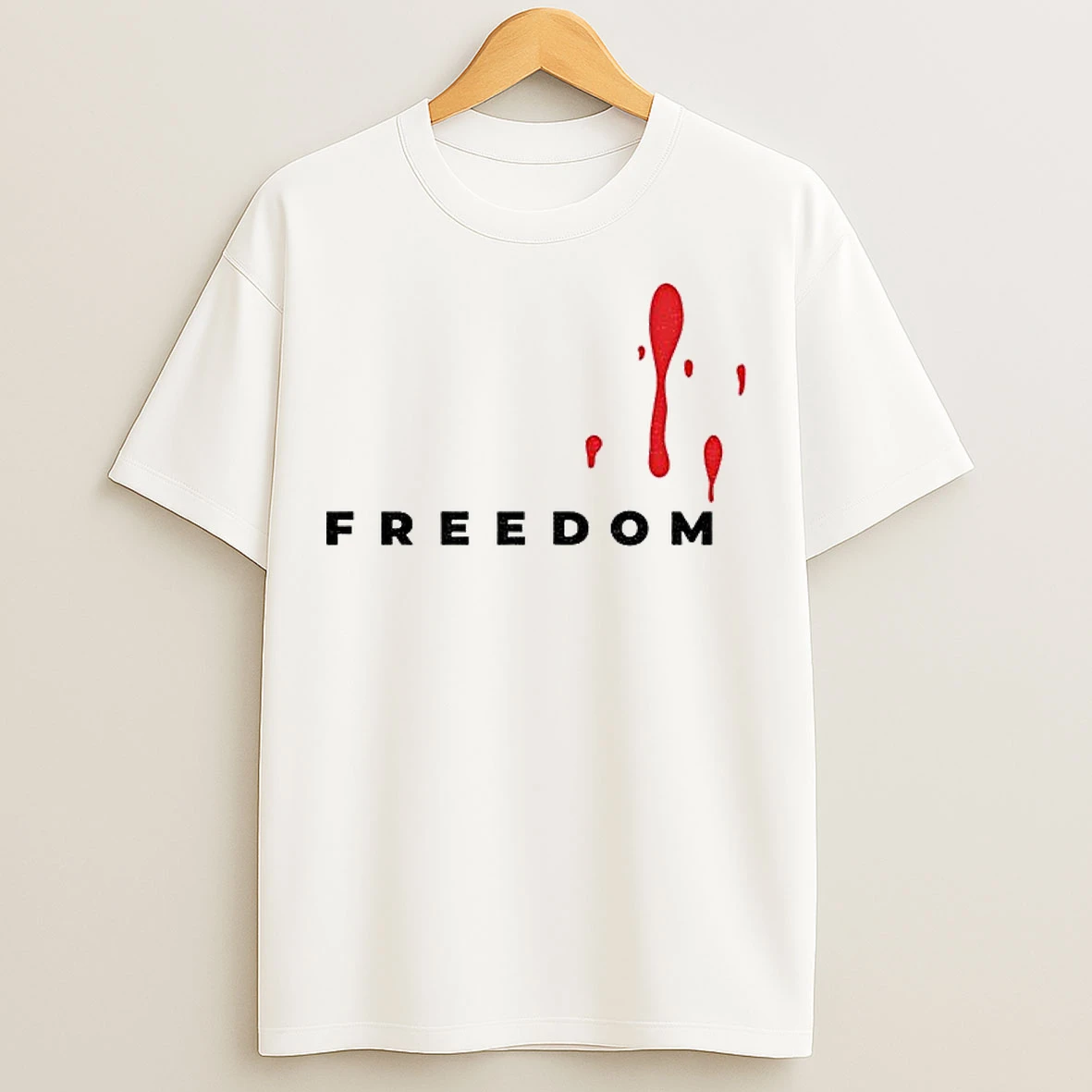Classic Charlie Kirk Memorial Bloody T Shirts