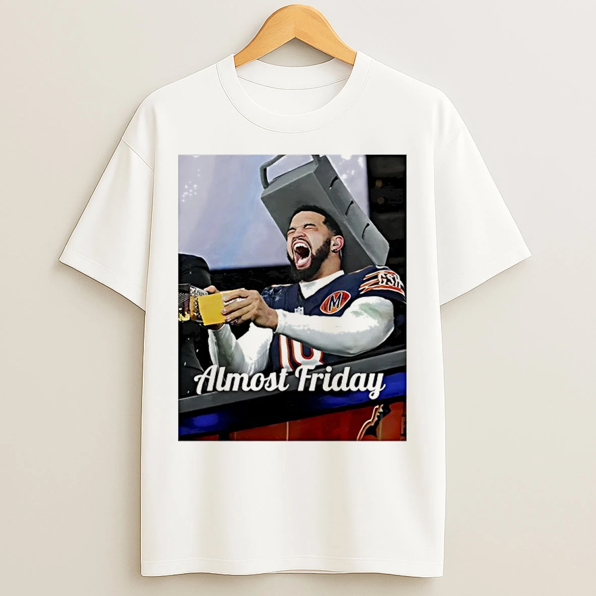 Classic Cheese Grater Caleb Williams Chicago Bears Almost Friday T Shirts