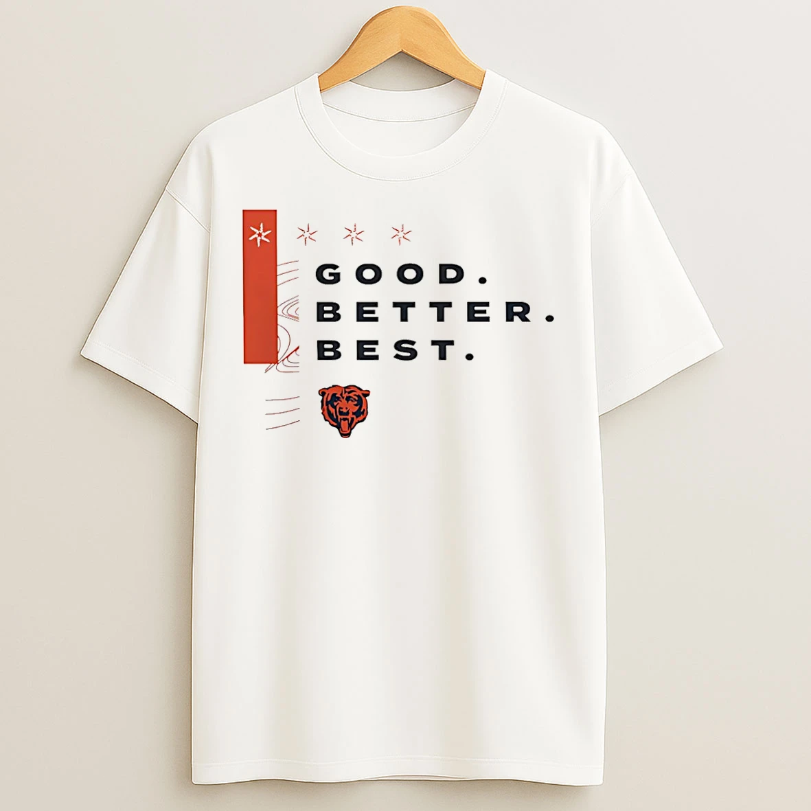 Classic Chicago Bears 2025 Nfl Playoffs Good Better Best T Shirts