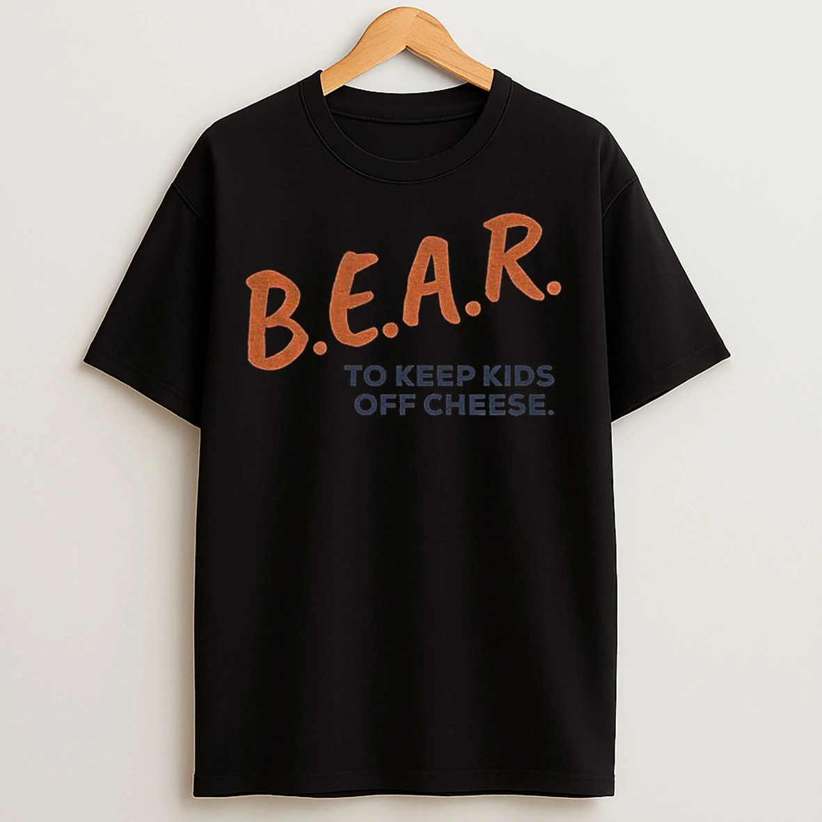 Classic Chicago Bears Bear To Keep Kids Off Cheese Nfl T Shirts