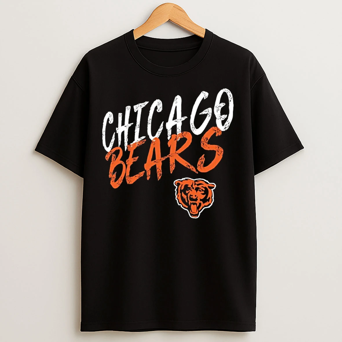 Classic Chicago Bears Hustle 2026 Logo T Shirts