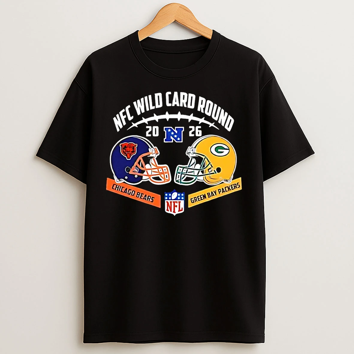 Classic Chicago Bears Vs Green Bay Packers 2026 Nfc Wild Card Game Classic T Shirts