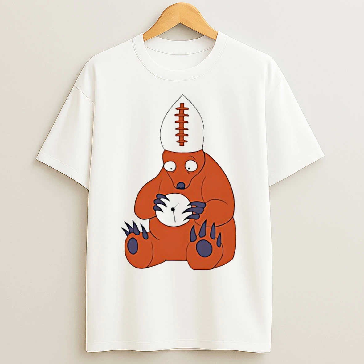 Classic Chicago Bears Cursed Pope Meme T Shirts