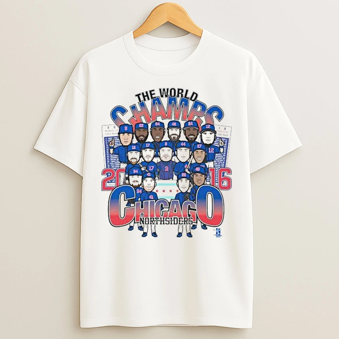 Classic Chicago Cubs The World Champs Northsiders T Shirts