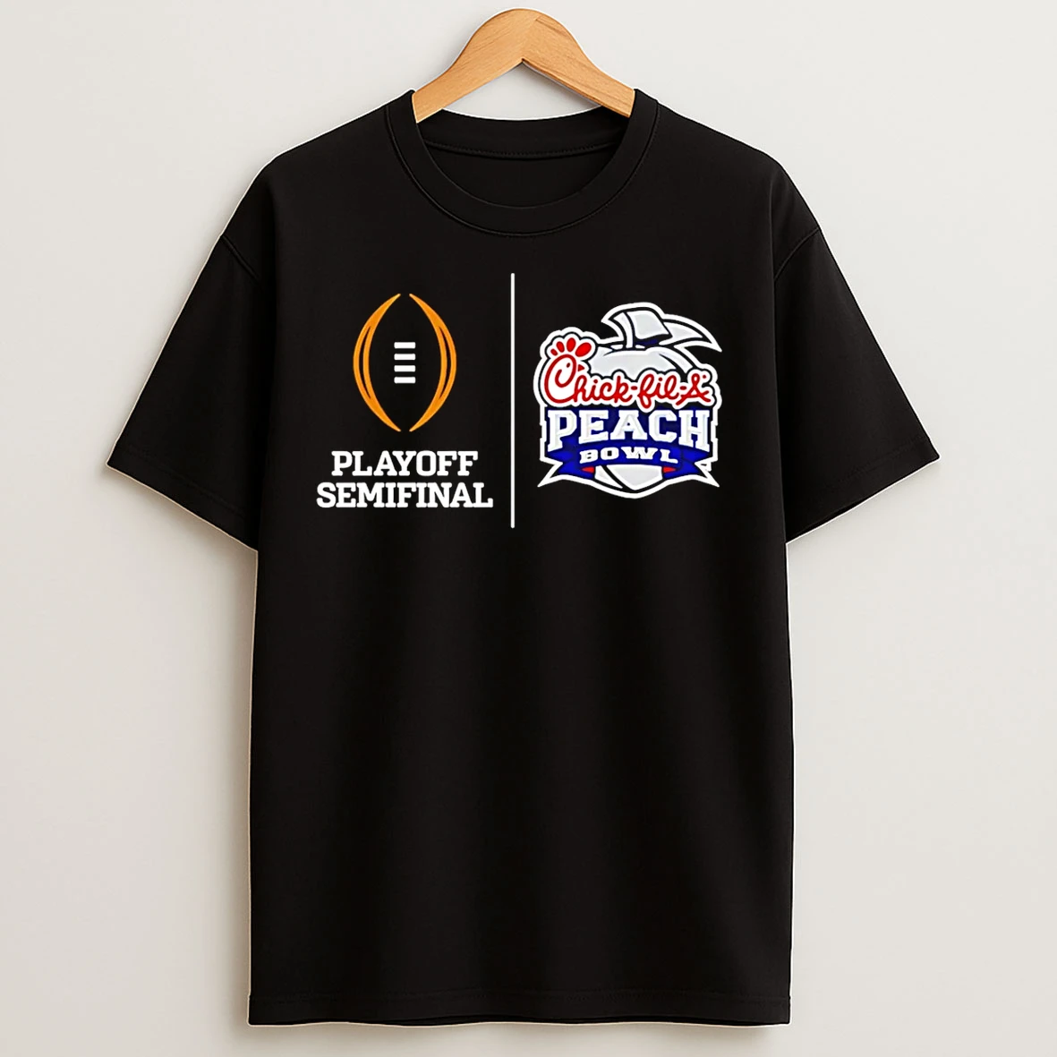 Classic Chick Fil A Peach Bowl 2026 Playoff Semifinal Logo T Shirts