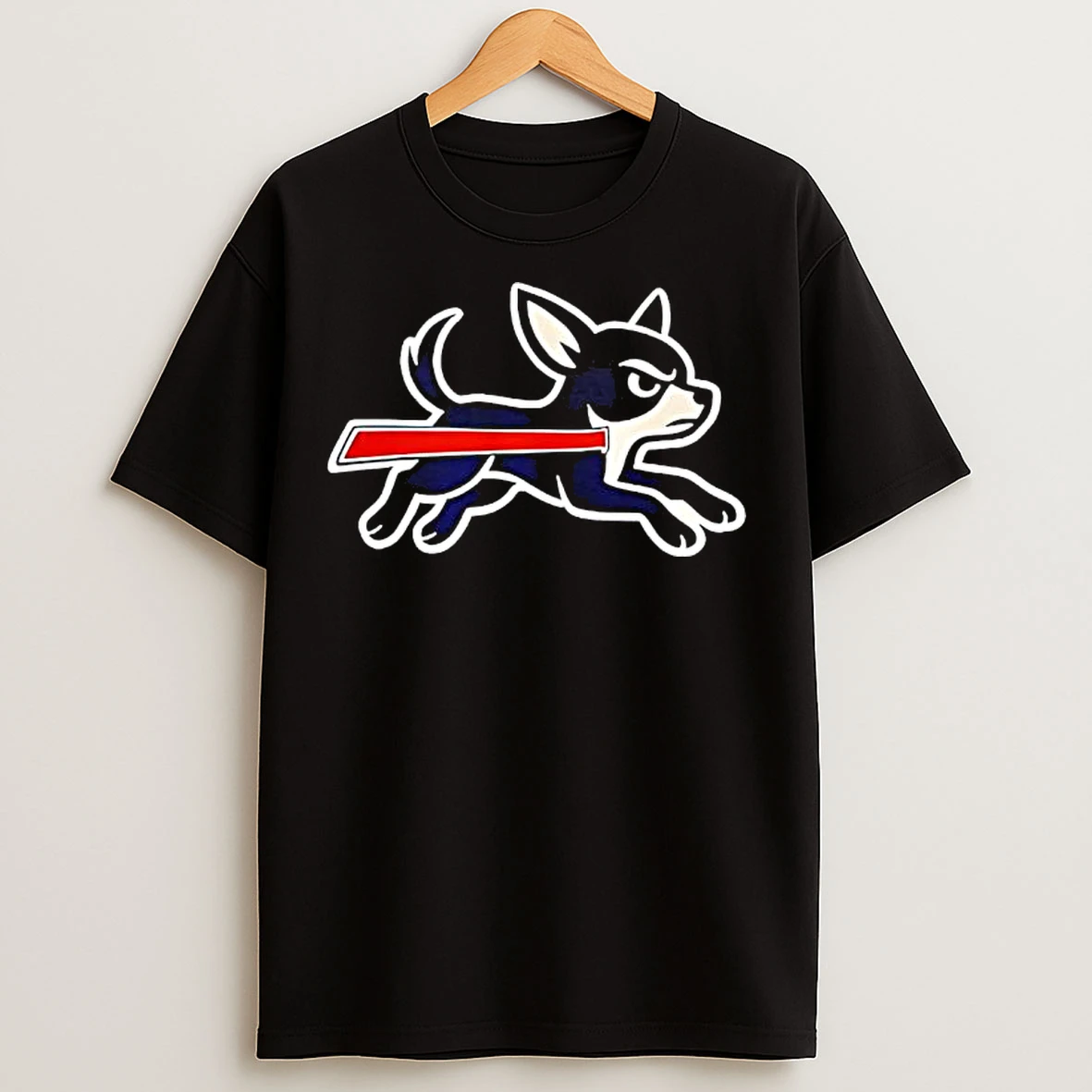 Classic Chihuahua Buffalo Bills Parody Logo T Shirts
