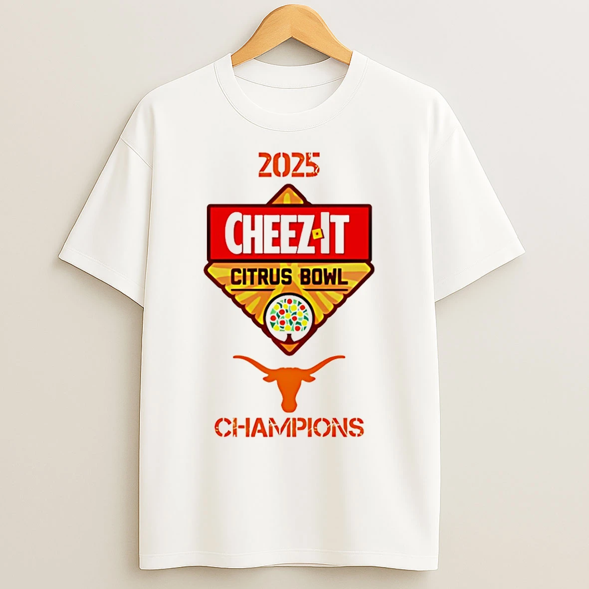Classic Citrus Bowl Champions 2025 Texas Football T Shirts