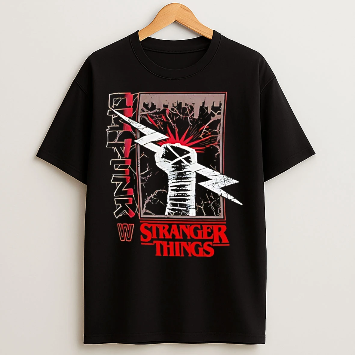 Classic Cm Punk Wwe Stranger Things T Shirts