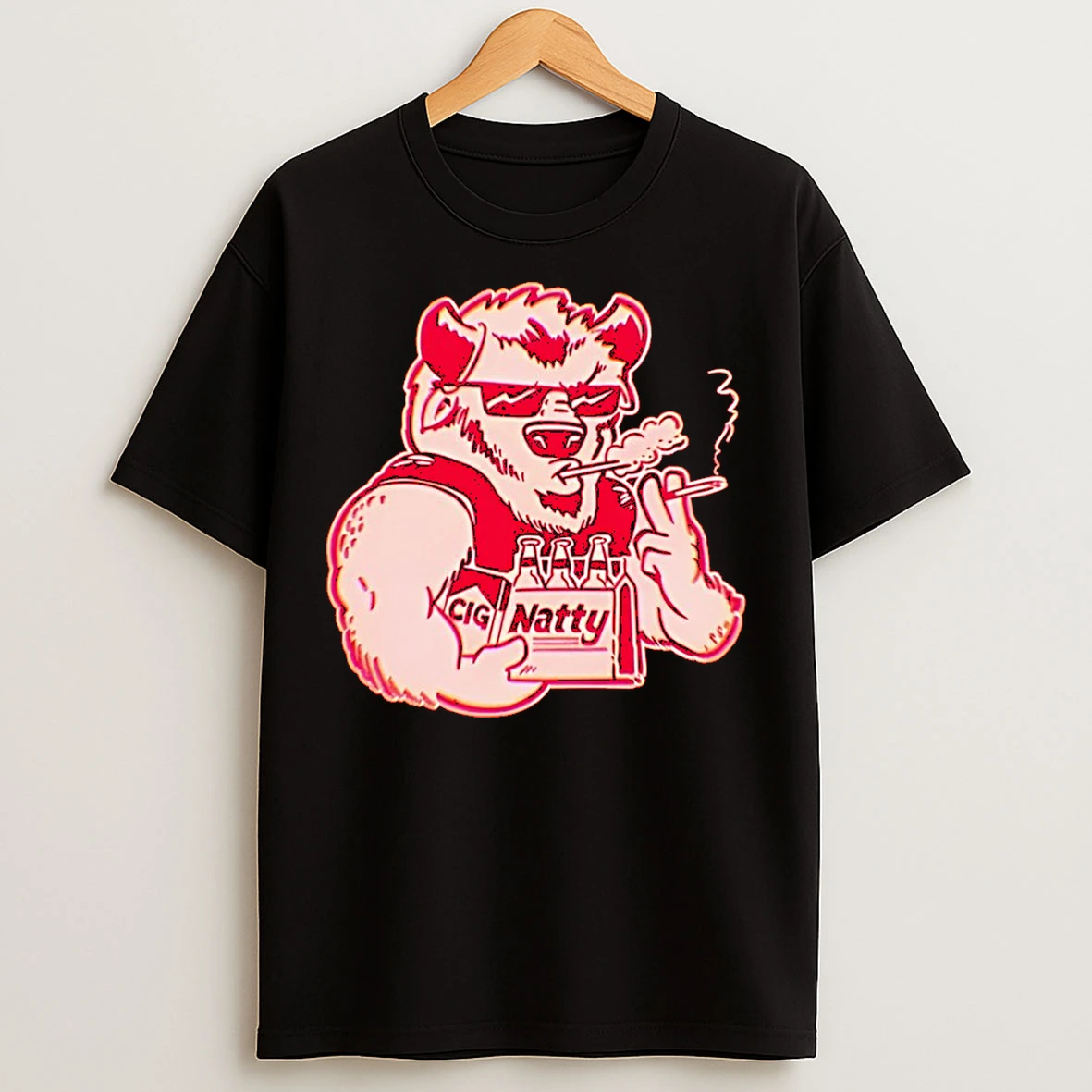 Classic Coach Cignetti Indiana Hoosiers Football Bisonsmoking Cignetti Cig Natty T Shirts