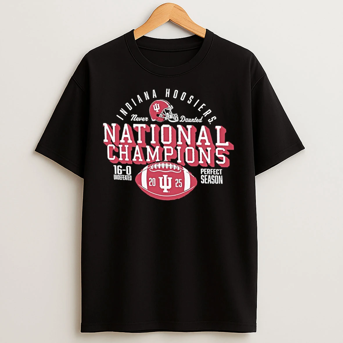 Classic College Football Playoff 2026 Indiana National Champions Perfect Season T Shirts